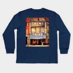 Twins pub Kids Long Sleeve T-Shirt